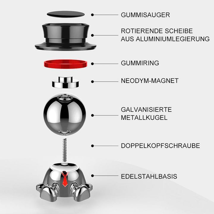 Lisslune | 360° rotatable magnetic phone holder