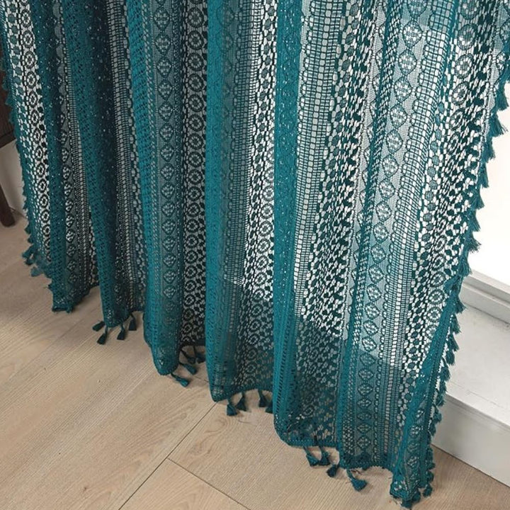 Lisslune | Lumine Crochet Tassel Curtain