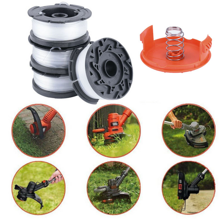 Lisslune | Replacement spool for trimmer – Nylon grass mowing line for lawn mowers and trimmers