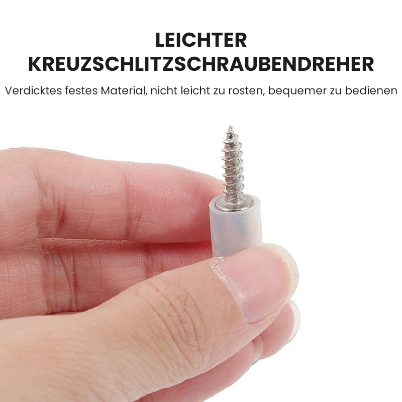 Lisslune | Self-tapping integrated screw laminate holder