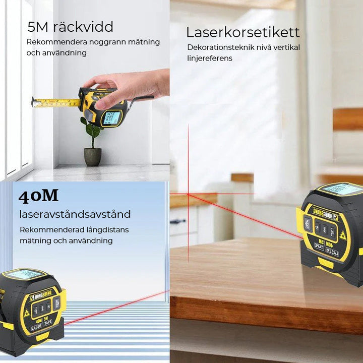 Lisslune | 3-in-1 Infrared Laser Band Measurement