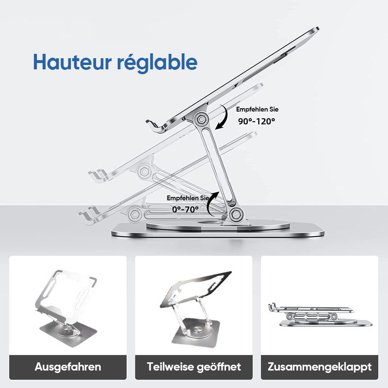 Lisslune | 360° Rotatable Laptop Stand