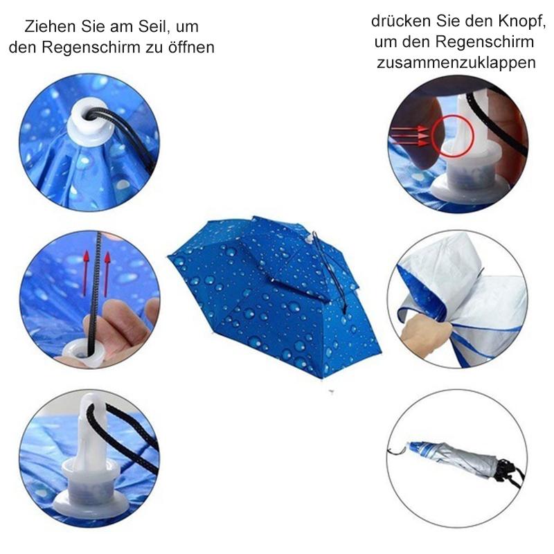 Lisslune | Umbrella hat for fishing and gardening
