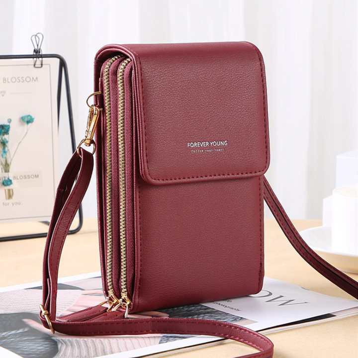 Lisslune | Large Capacity Elegant Shoulder Bag with Touchscreen for Phones