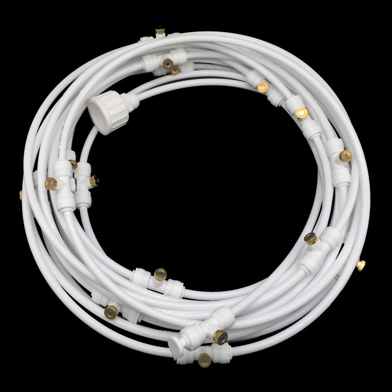 Lisslune | Spray irrigation system – Water hose with spray nozzles for refreshing cooling in the garden