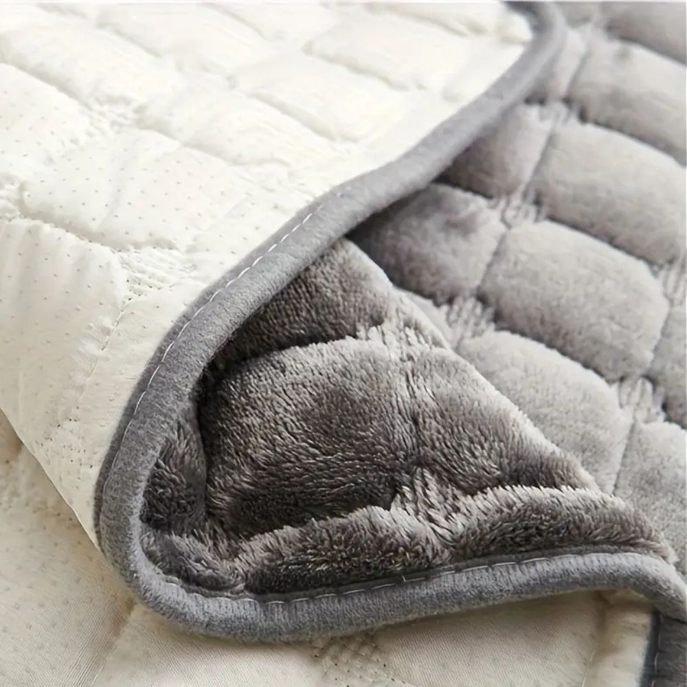 Lisslune | Velvet Grid Recliner Cover