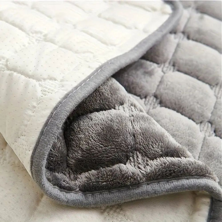 Lisslune | Velvet Grid Recliner Cover