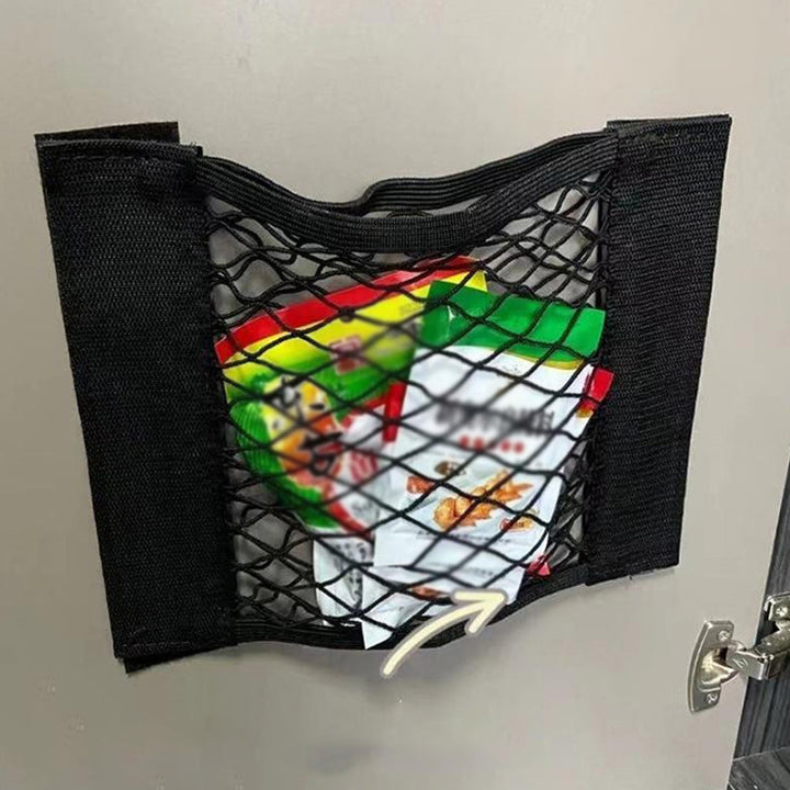 Lisslune | Plastic Bags Storage Net Bag (With Adhesive Tape)