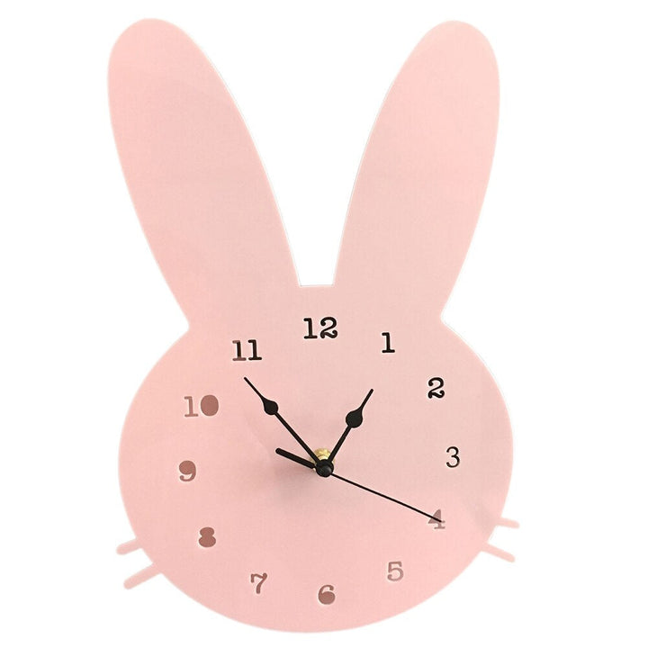 Lisslune | HopTock - Beautiful Rabbit Wall Clock for Playgrounds