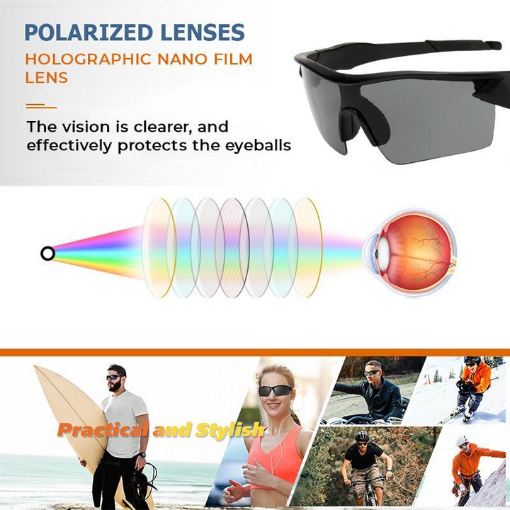 Lisslune | Sunglasses with UV protection for outdoor cyclists