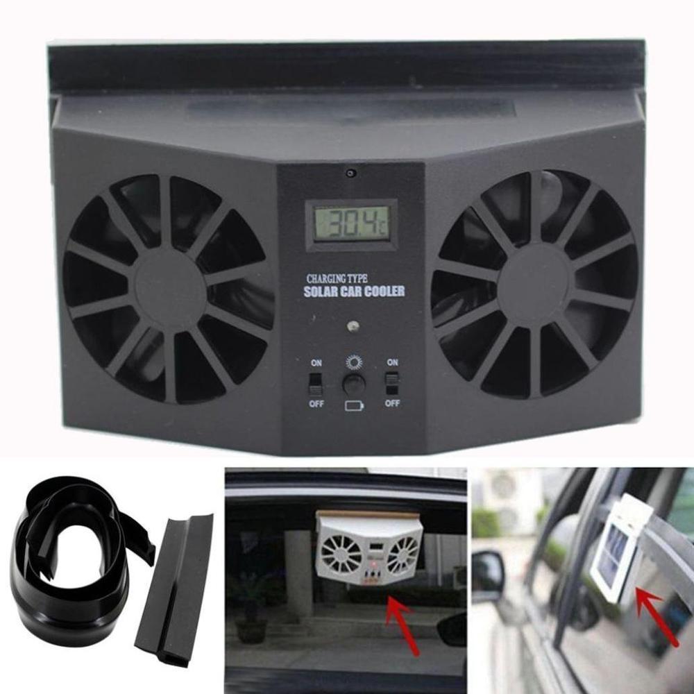 Lisslune | Solar-powered Car Cooler Fan