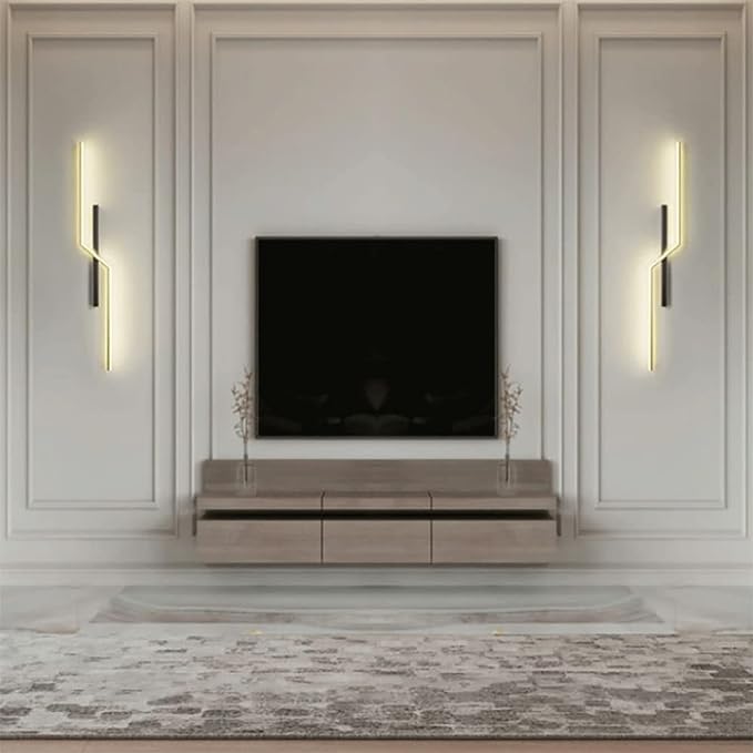 Lisslune | Lines Creative LED Modern Minimalist Wall Lamp Decorative Wall Lights Lighting