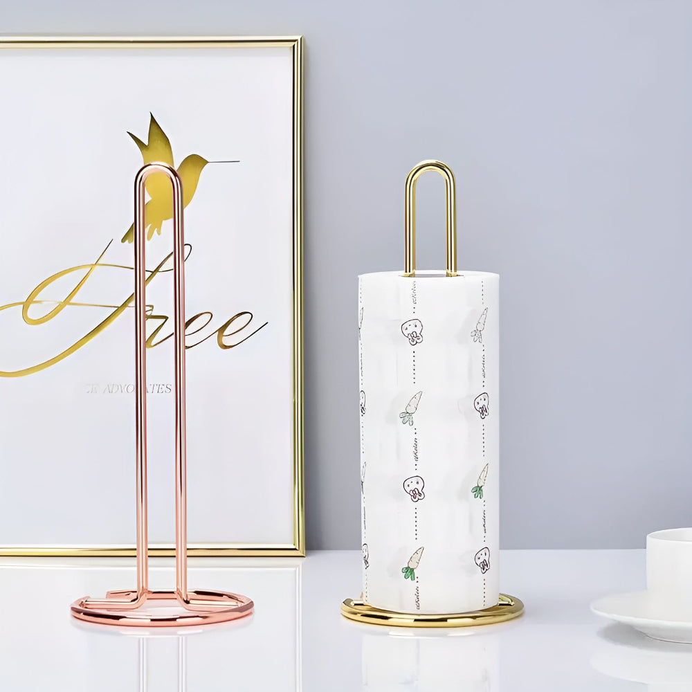 Lisslune | Sleek Iron Tissue Roll Holder