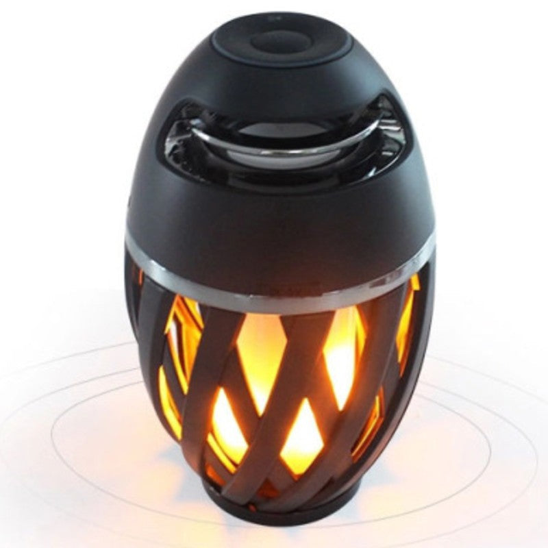 Lisslune | Rechargeable LED Flame Lamp Bluetooth Speaker, Best Gift for New Year, Valentine's Day, Wedding & More