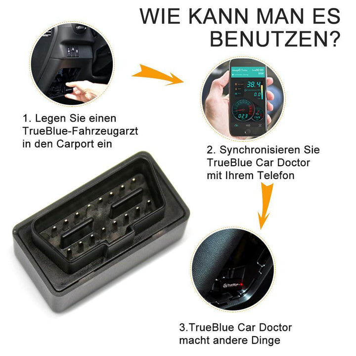 Lisslune | TrueBlue Car Doctor super mini OBD2 elm327 Bluetooth detector