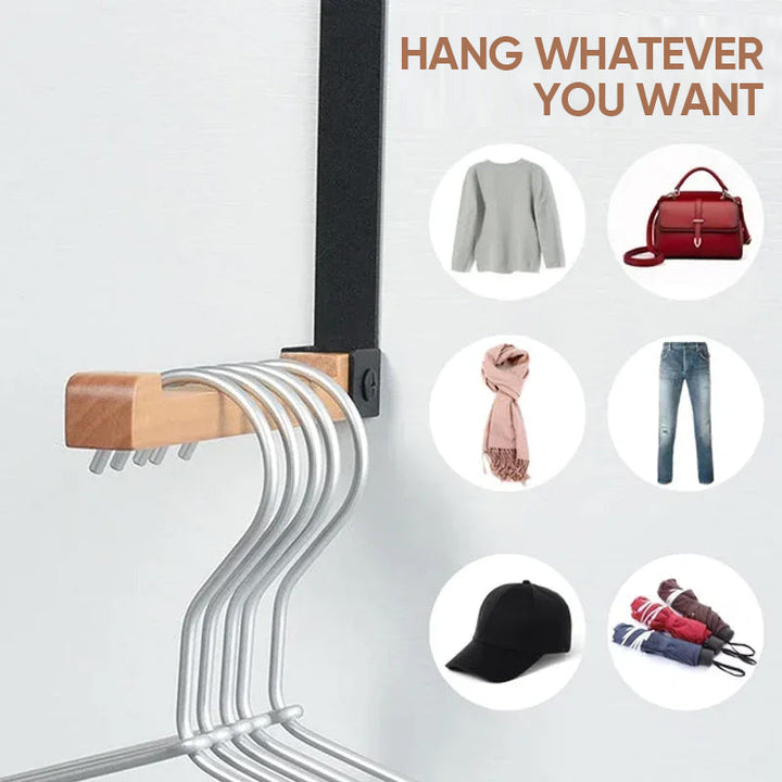 Lisslune | Foldable Wood Door Hooks