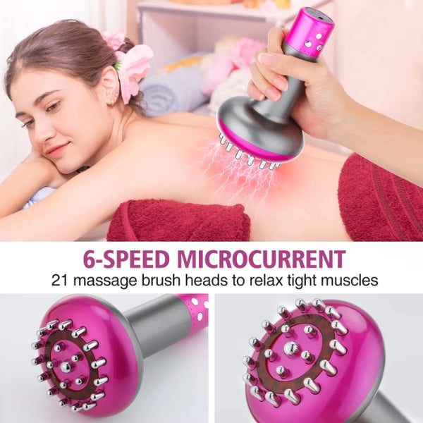 Lisslune | Electric Body Brush for Cellulite Reduction & Lymphatic Drainage Massage