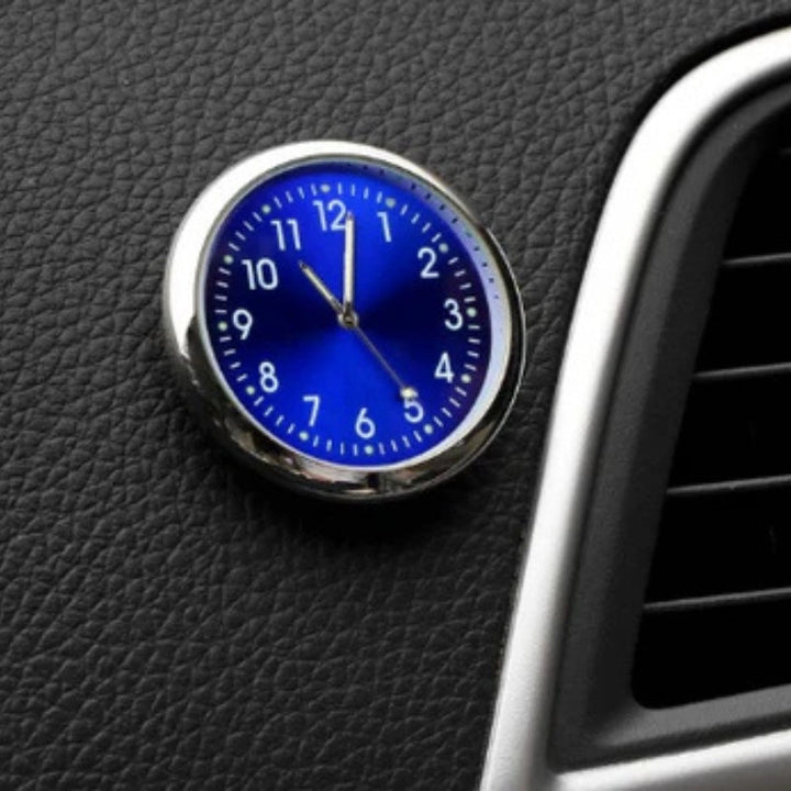 Lisslune | AutoTime Mini Analog Watch – Self-adhesive and Stylish Design for Car Interior