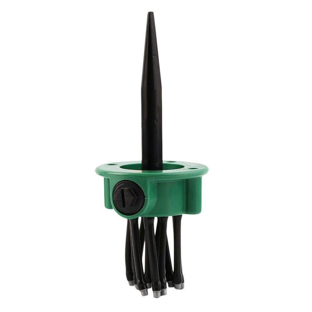 Lisslune | 12-in-1 Garden Irrigation System – Adjustable Sprinkler with 360-Degree Irrigation