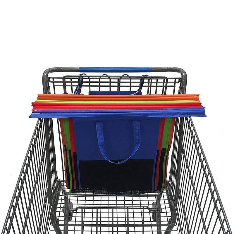Lisslune | 4 in 1 reusable shopping cart bags