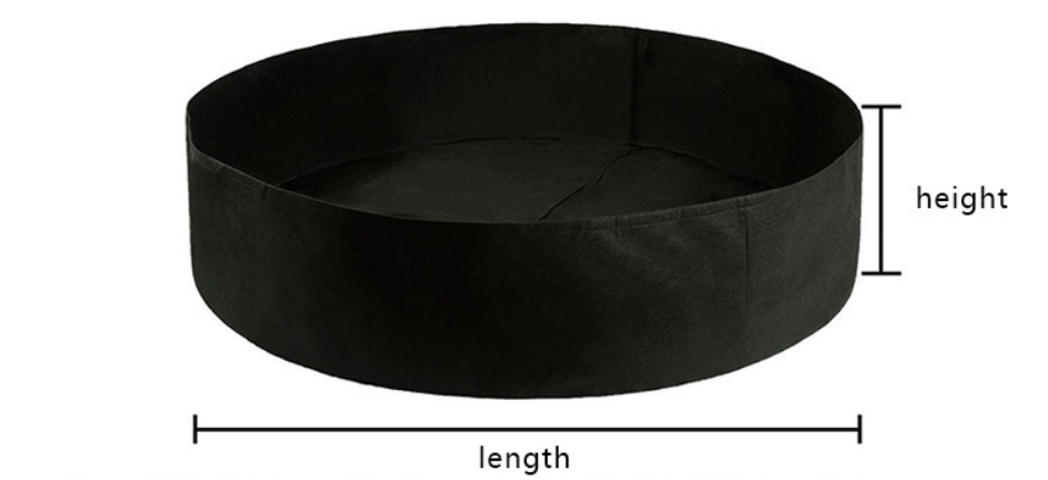 Lisslune | Round Plant Growth Bag – Garden Container for Easy Plant Growth