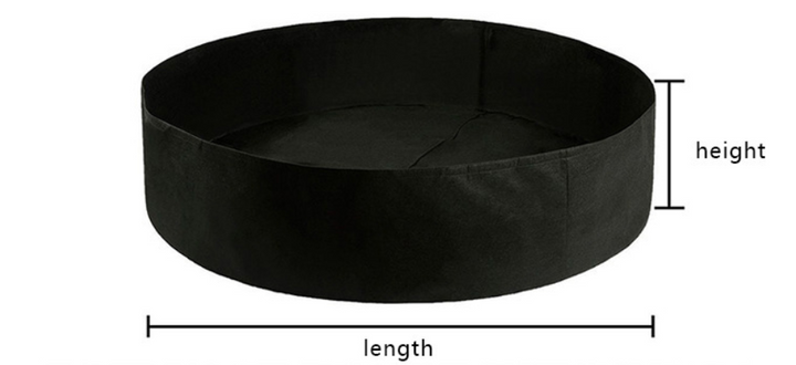Lisslune | Round Plant Growth Bag – Garden Container for Easy Plant Growth
