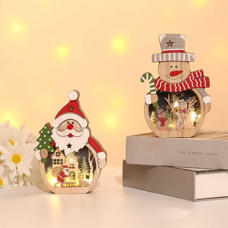 Lisslune | LED Christmas lighting made of wood