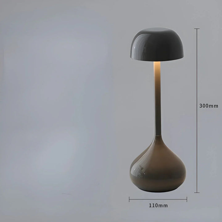 Lisslune | Cordless Dimmable Mushroom Table Lamp