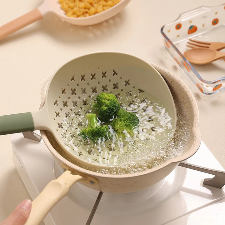 Lisslune | Heat-Resistant Plastic Colander Strainer