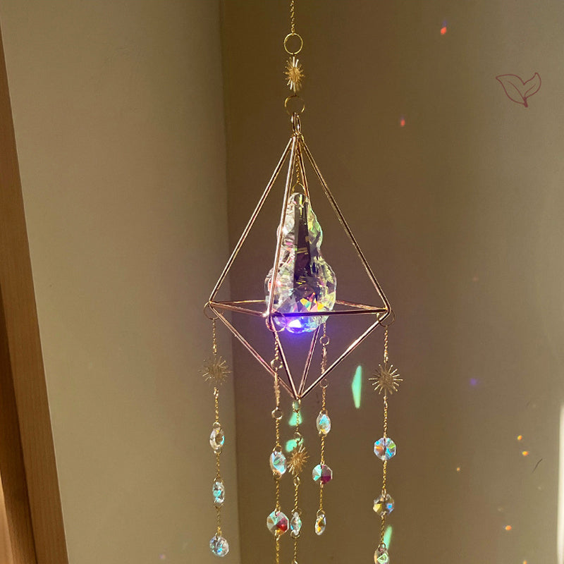 Lisslune | Geometric prism sun catcher