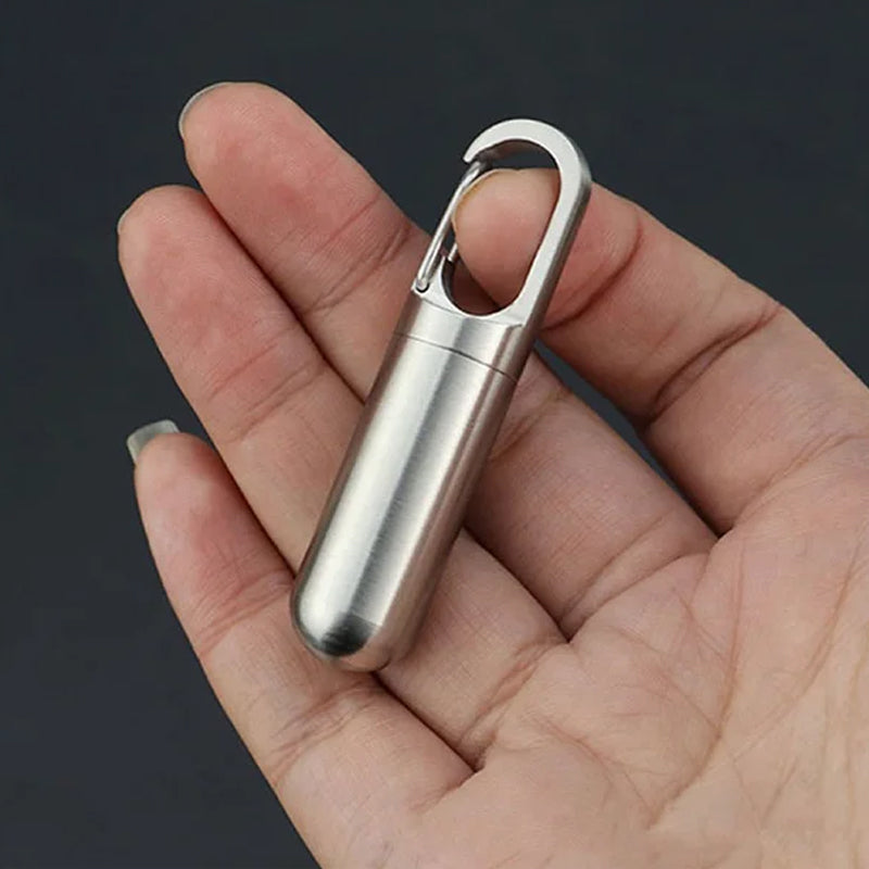 Lisslune | Portable Medication Box made of Stainless Steel