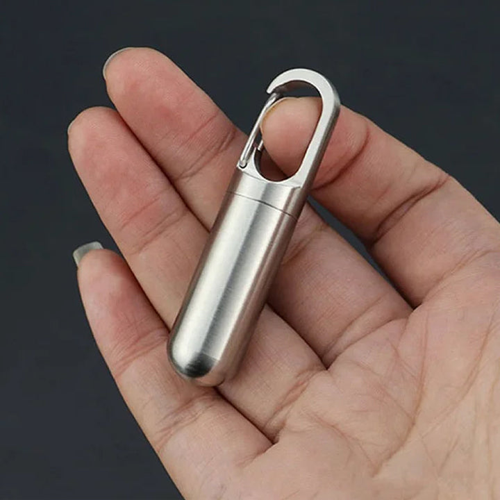 Lisslune | Portable Medication Box made of Stainless Steel