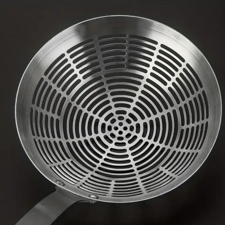 Lisslune | Stainless Steel Wooden Strainer Ladle