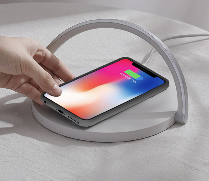 Lisslune | Bowlight Design 3-in-1 Night Light – Wireless Charger & Lamp