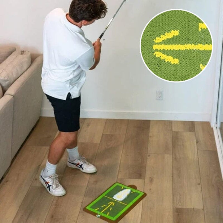 Lisslune | Golf Training Mat for Swing Detection Hitting