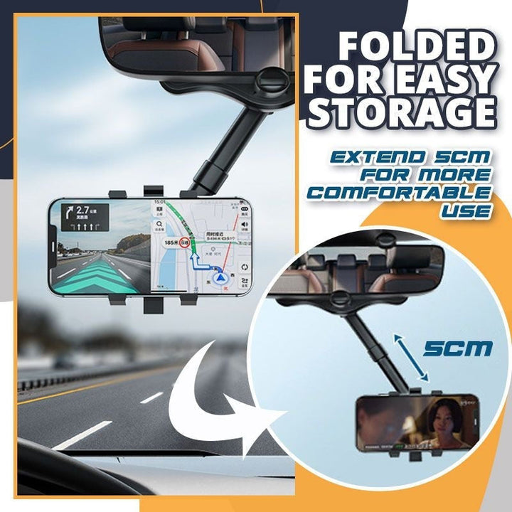 Lisslune | Rotatable & Extendable Car Phone Holder