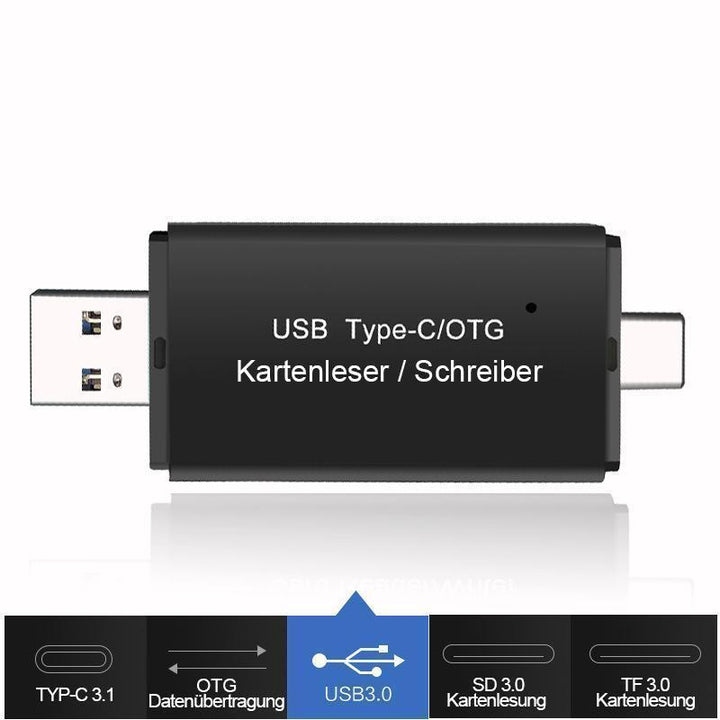Lisslune | 3 in 1 OTG card reader