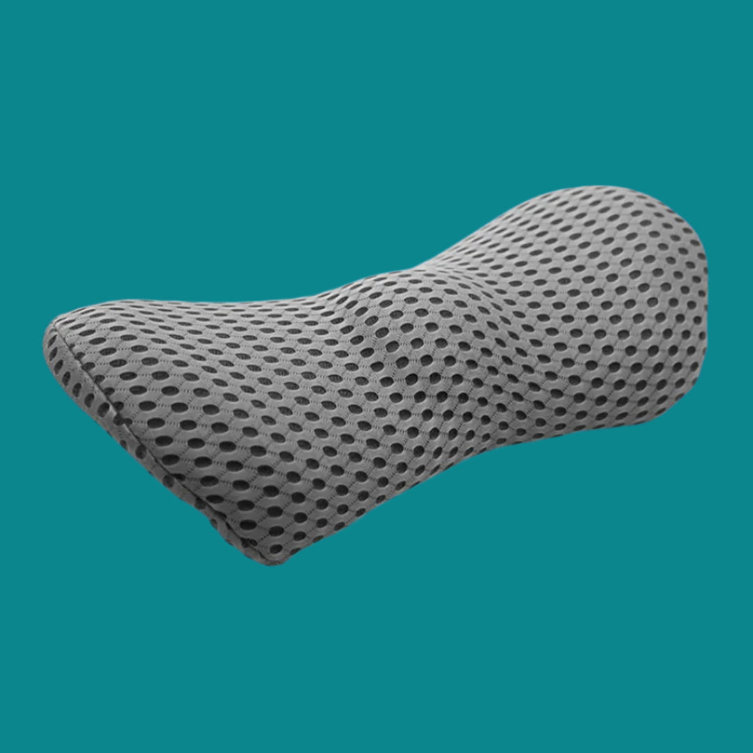 Lisslune | Ergonomic Lumbar Support Cushion for Lower Back Pain Relief - Ideal for Office, Driving, and Home Use