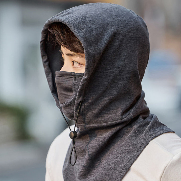Lisslune | Hooded Face Mask with Neck Warmer for Cycling