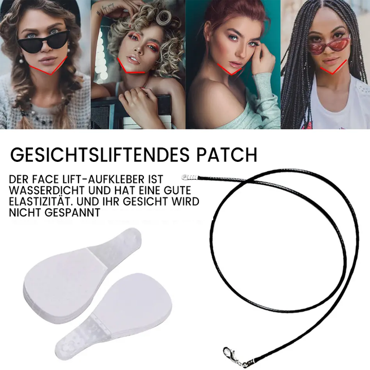 Lisslune | Waterproof and invisible facelift stickers, 120 pieces