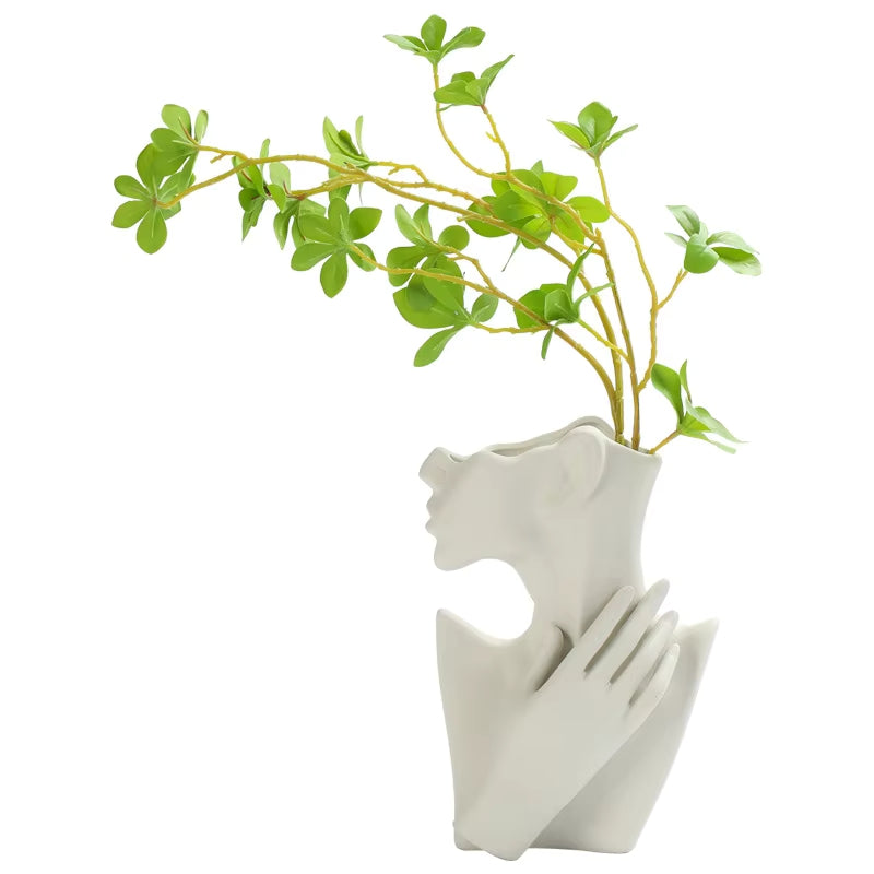 Lisslune | Facial Shape Ceramic Design Vase