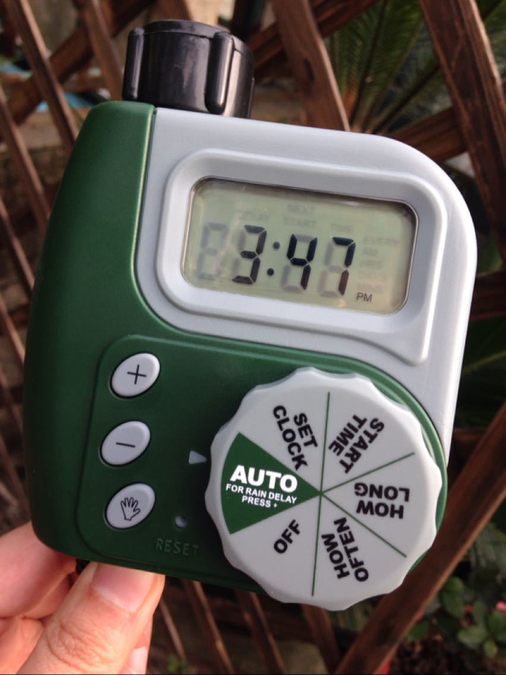 Lisslune | Digital Garden Irrigation Timer with LCD Faucet Controller