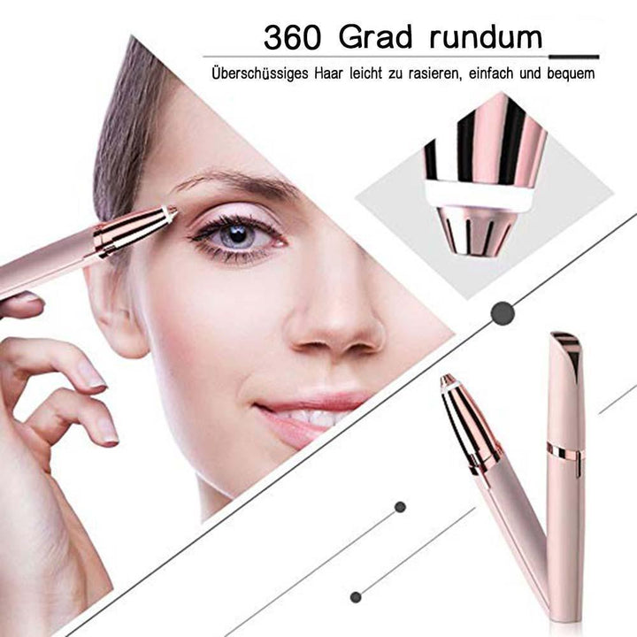 Lisslune | Flawless electric facial hair remover eyebrow trimmer