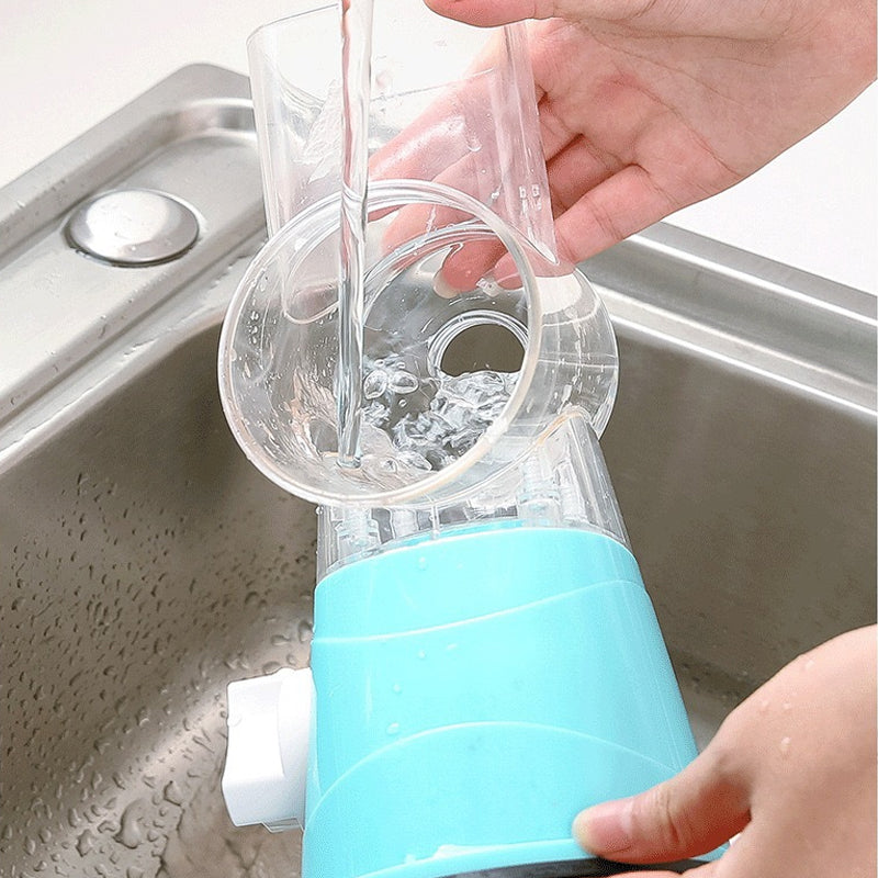 Lisslune | 3 in 1 Rotating Cheese Grater Vegetable Cutter