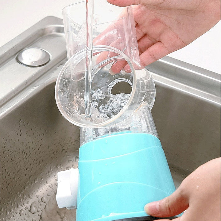 Lisslune | 3 in 1 Rotating Cheese Grater Vegetable Cutter