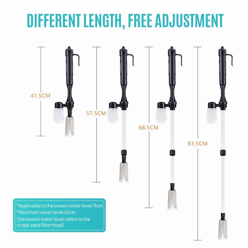 Lisslune | Automatic water changer for fish tank electric sand washer