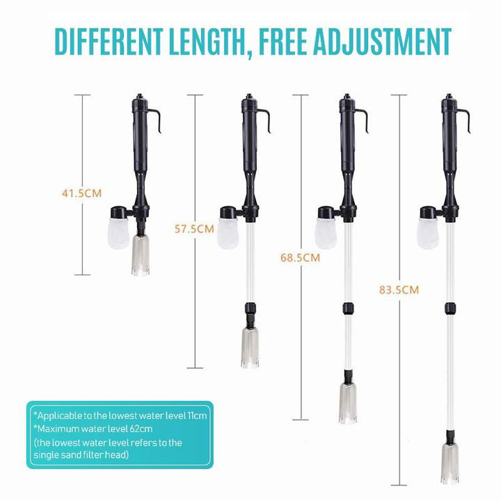 Lisslune | Automatic water changer for fish tank electric sand washer