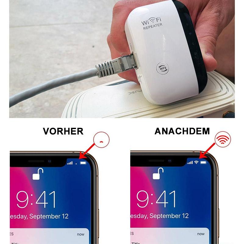 Lisslune | Booster WiFi wireless amplifier