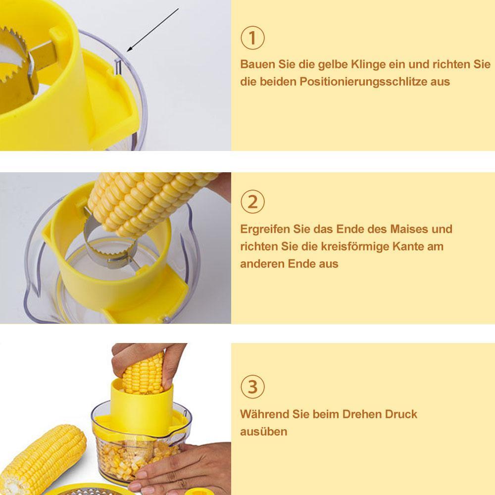 Lisslune | Peeling machine for corn made of stainless steel