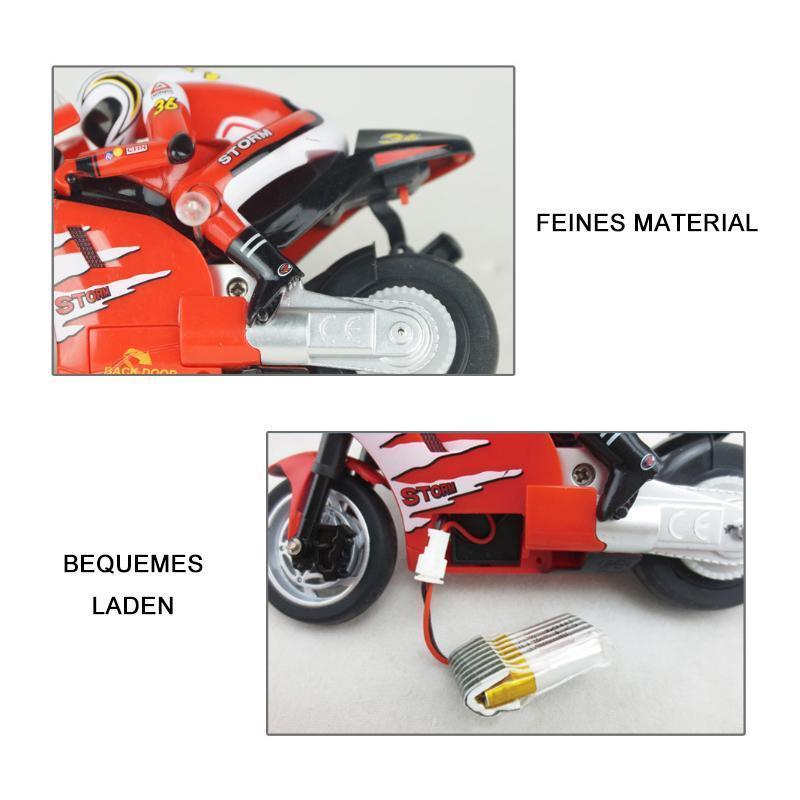 Lisslune | Jumping remote-controlled motorcycle
